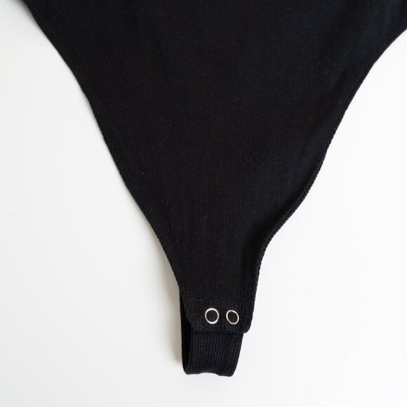 ✨ Good American Racerback Tank Bodysuit Thong Cut Size 6 / 3XL - Picture 9 of 14